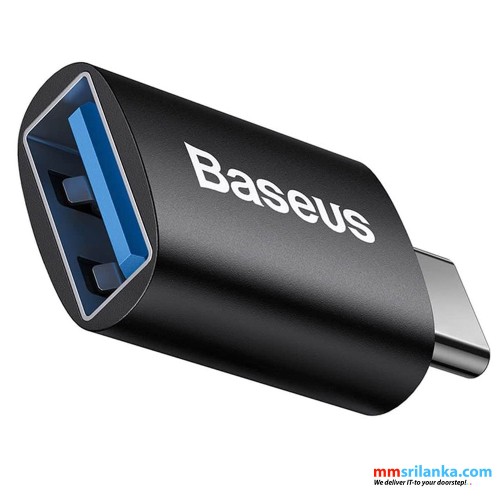 Baseus Ingenuity Series Mini OTG Adapter Type-C to USB-A 3.1, Black 